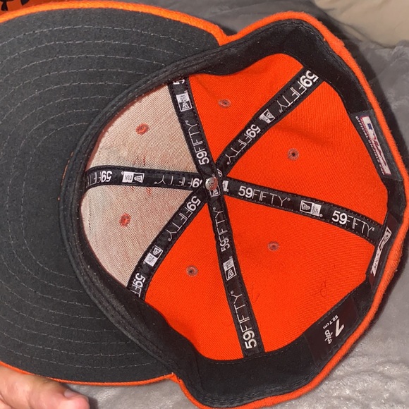 Miami Marlins fitted MLB NEW ERA HAT…7 3/8 - Picture 4 of 4